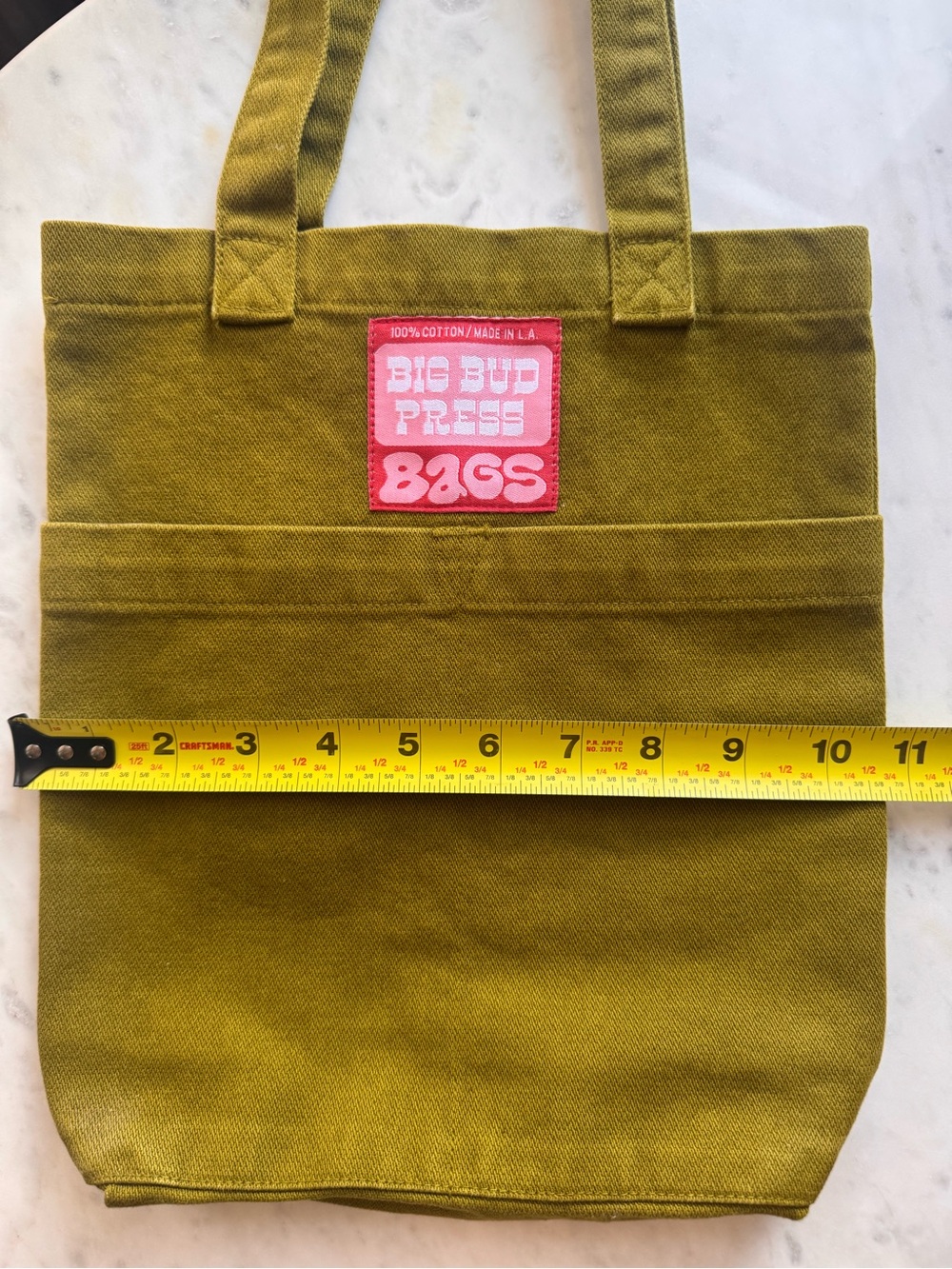 Big Bud Press Olive Mini Tote - Picture 4 of 7
